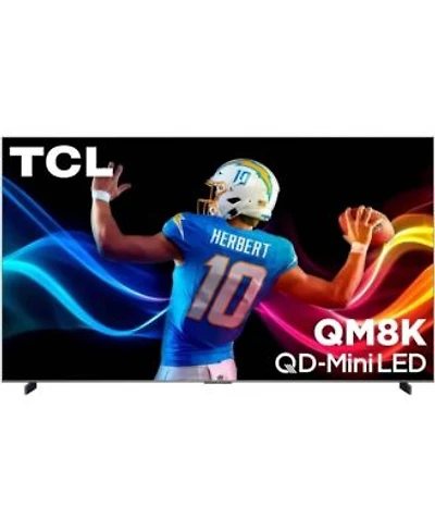 Tcl 98 X22 Class Qm8k Series 4k Qd Mini Led Uhd Hdr Smart Tv 2025 98qm8k