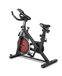 Indoor Silent Belt Drive Adjustable Resistance Cycling Stationary Bike