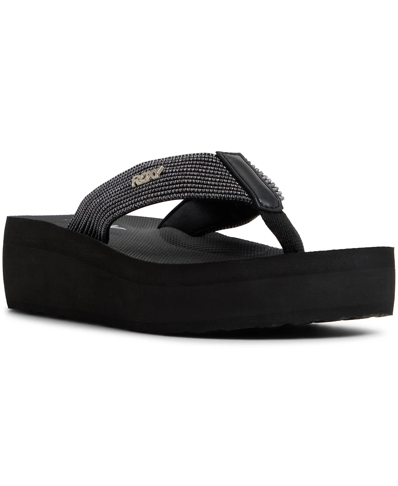 Roxy Women's Play Day Slip On Flat Sandals