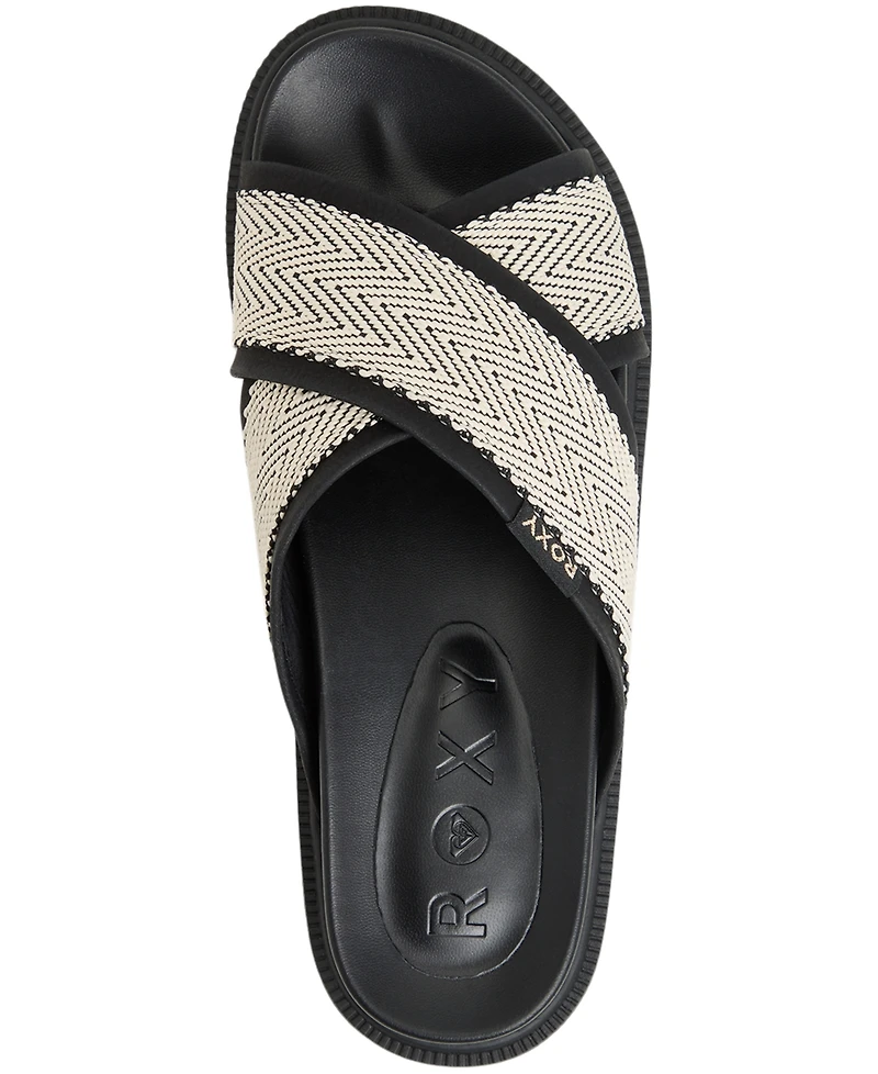 Roxy Women's Capri Round Toe Flat Sandals