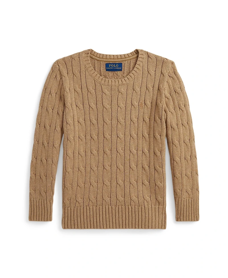 Polo Ralph Lauren Toddler and Little Boys Cable-Knit Cotton Sweater