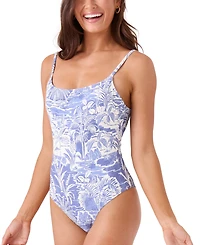 Roxy Juniors' Mana Low-Back One-Piece Tank Swimsuit