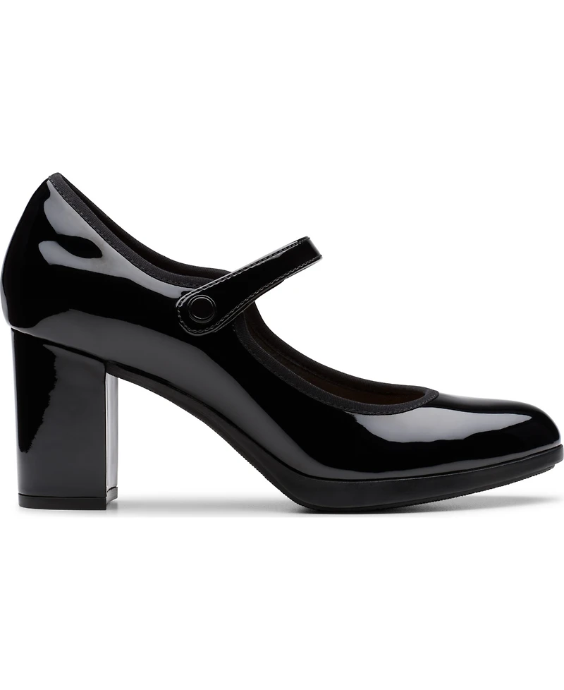 Clarks Women's Bayla Lily Riptape Dress Pumps