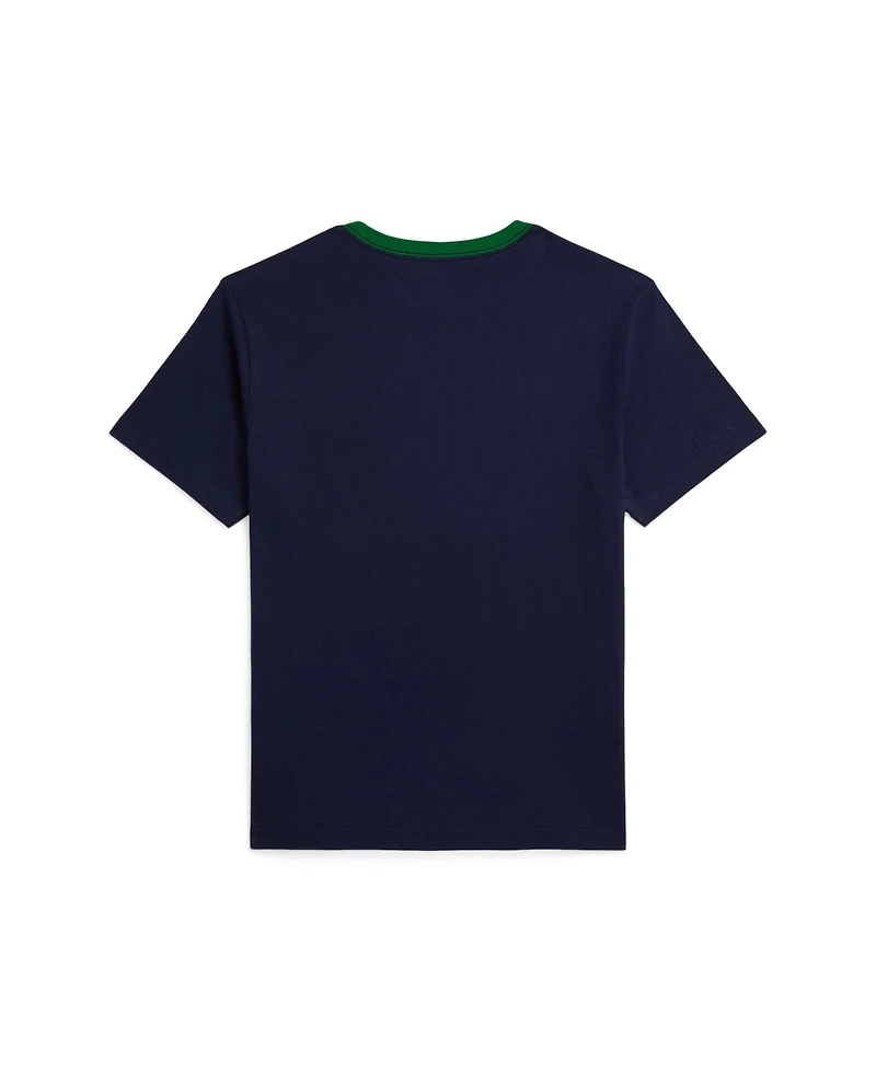 Polo Ralph Lauren Big Boys Logo Color Blocked T-Shirt