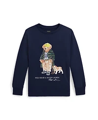 Polo Ralph Lauren Toddler and Little Boys Bear Long Sleeve T-Shirt