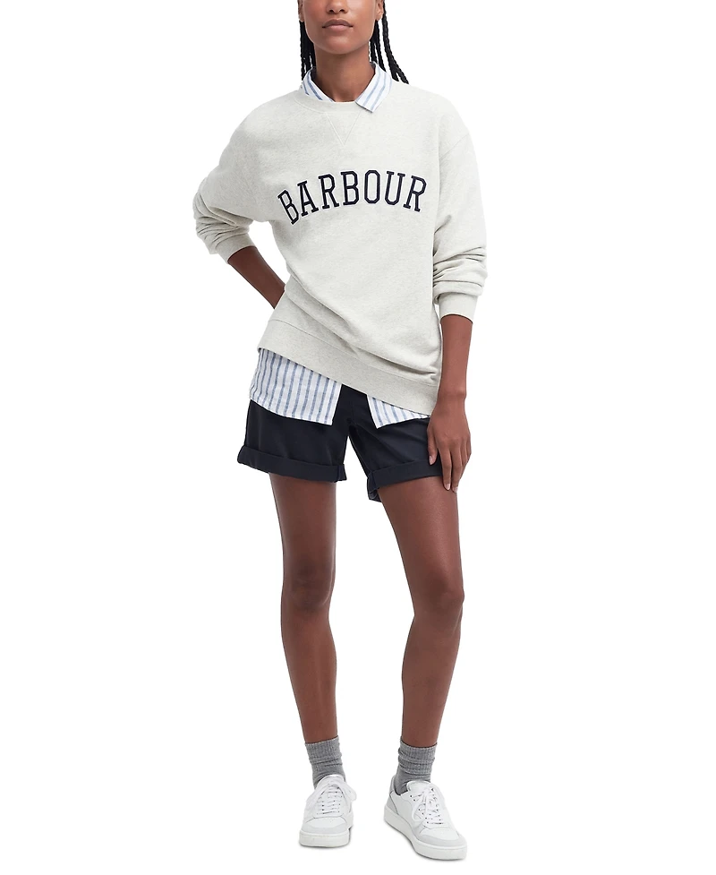 Barbour Women's Varsity Crewneck Sweatshirt