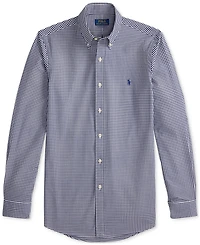 Polo Ralph Lauren Men's Slim-Fit Gingham Stretch Poplin Shirt