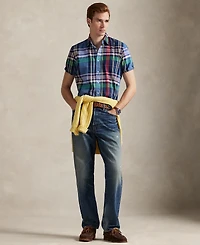 Polo Ralph Lauren Men's Classic-Fit Yarn-Dyed Plaid Cotton Oxford Button-Down Shirt