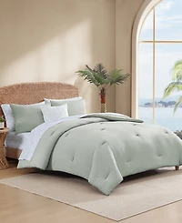 Tommy Bahama Seersucker Solid 8-Pc. Comforter Set
