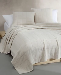 Closeout! Calvin Klein Cotton Gauze Solid Sham, European