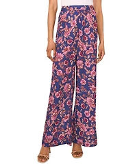 Vince Camuto Women's Pull-On Printed Wide-Leg Pants