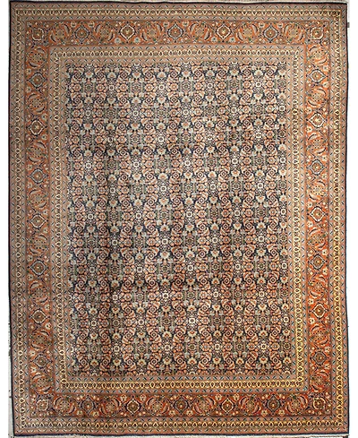 Bashian One of a Kind Tabriz 535024 9'8''x12'6'' Area Rug