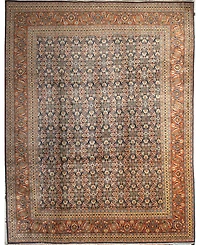 Bashian One of a Kind Tabriz 535024 9'8''x12'6'' Area Rug
