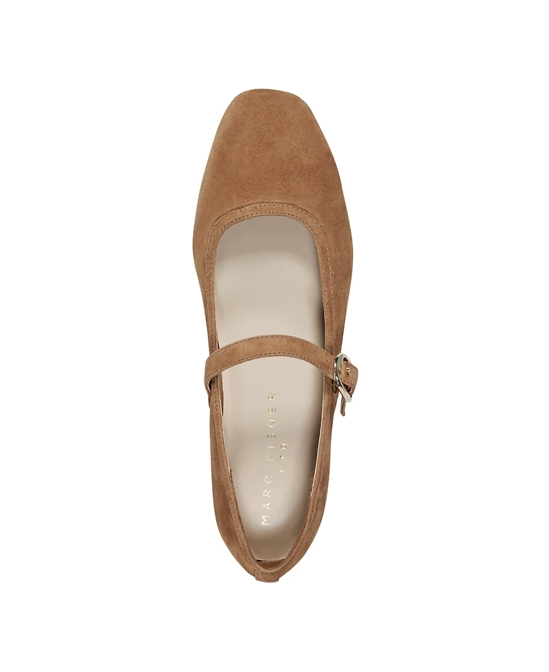 Marc Fisher Ltd Women's Garissa Mary Jane Ballet Flats