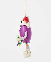 Jim Shore M and M'S Purple Character Ornament