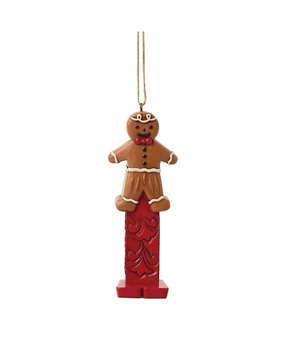 Jim Shore Gingerbread Man Pez Ornament