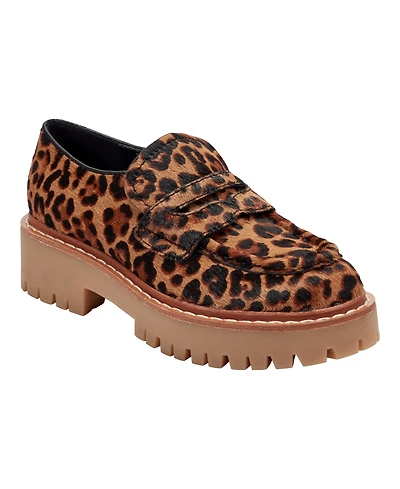 Marc Fisher Ltd Women's Norton Lug Sole Casual Slip-on Loafers