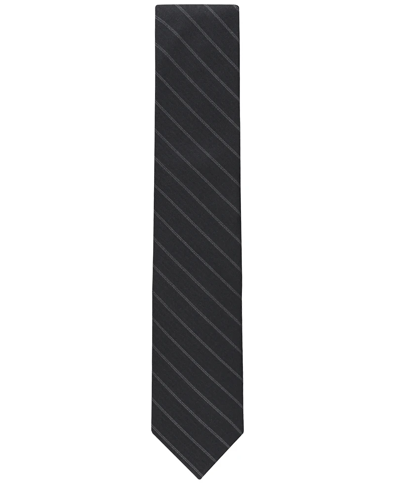 Calvin Klein Men's Callie Diagonal Pinstripe Tie