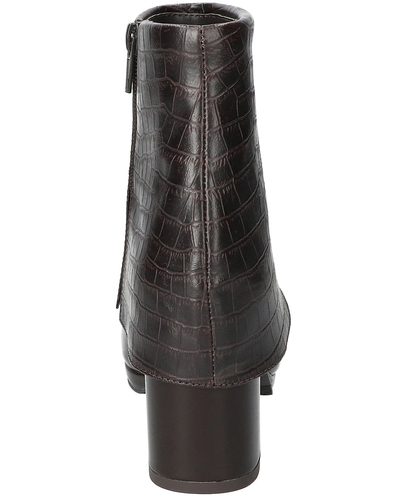 Easy Street Women's Sutton Square Toe Ankle Boots