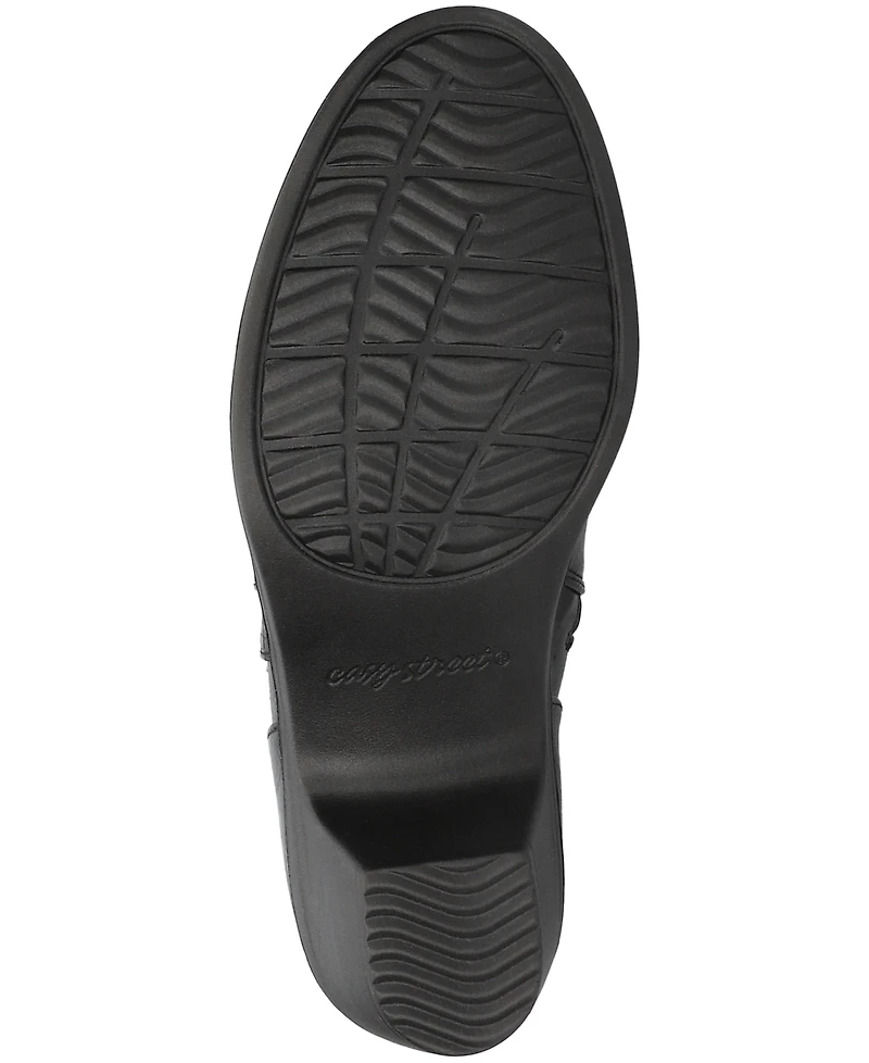 Easy Street Women's Langley Zipper Ankle Boots