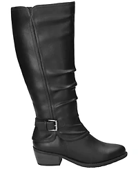Easy Street Women's Tenille Tall Zipper Boots