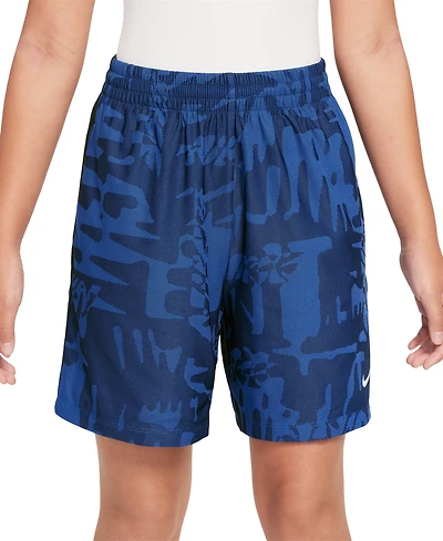 Nike Big Boys Knit Mesh Lined Dri-fit Shorts