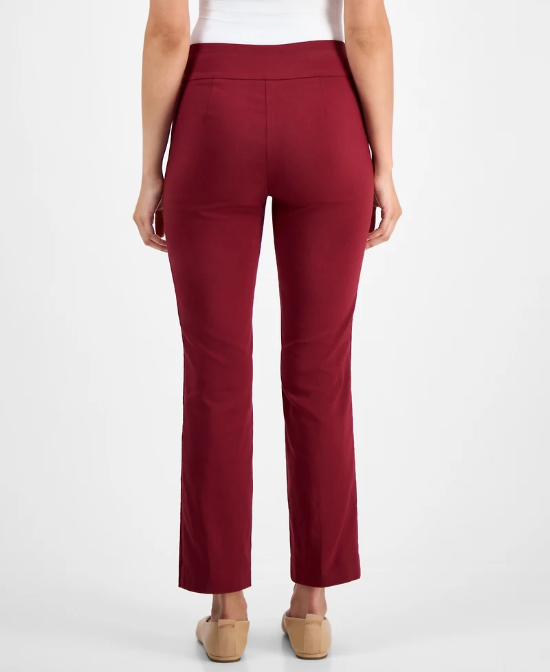 Jm Collection Petite Lace Side Panel Pull-On Pants, Macy's Exclusive