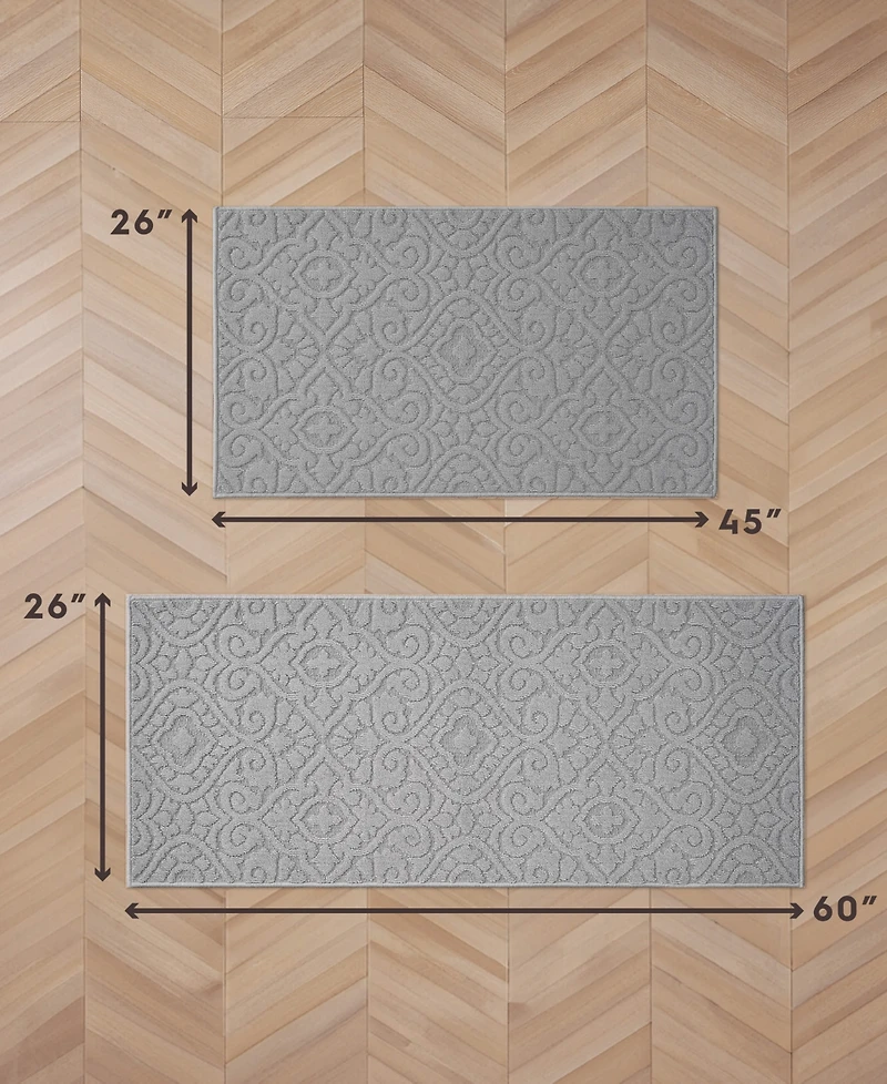 Laura Ashley Feya Tufted 2-Pc. Runner Rug Set