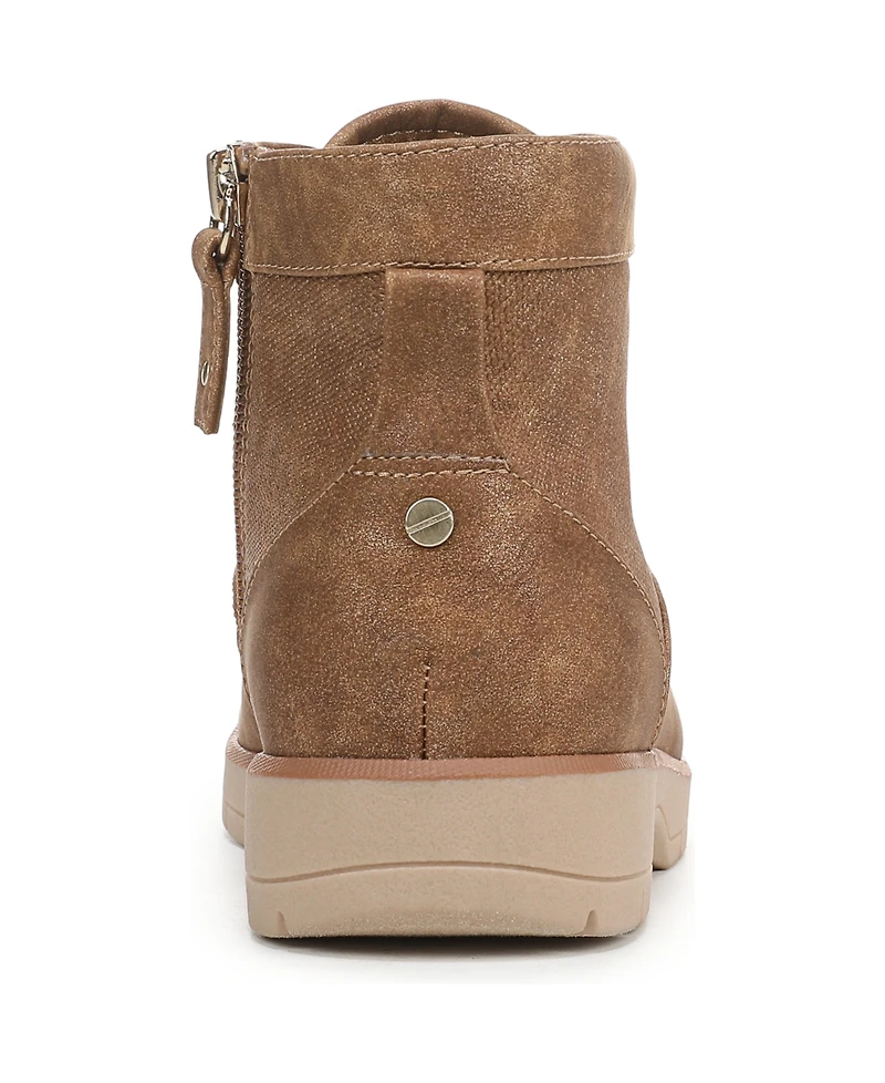Dr. Scholl's Women's Northstar Round Toe Lace Up Short Boots