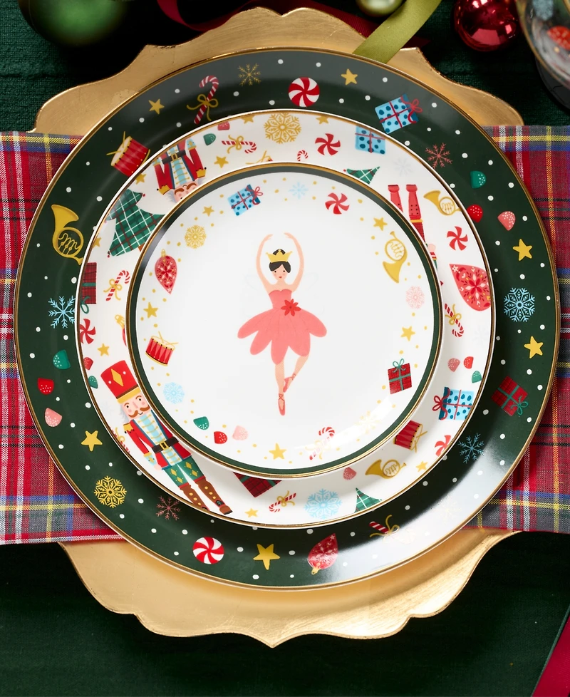 Lenox Nutcracker Ballet 12 Pc. Dinnerware Set, Service for 4