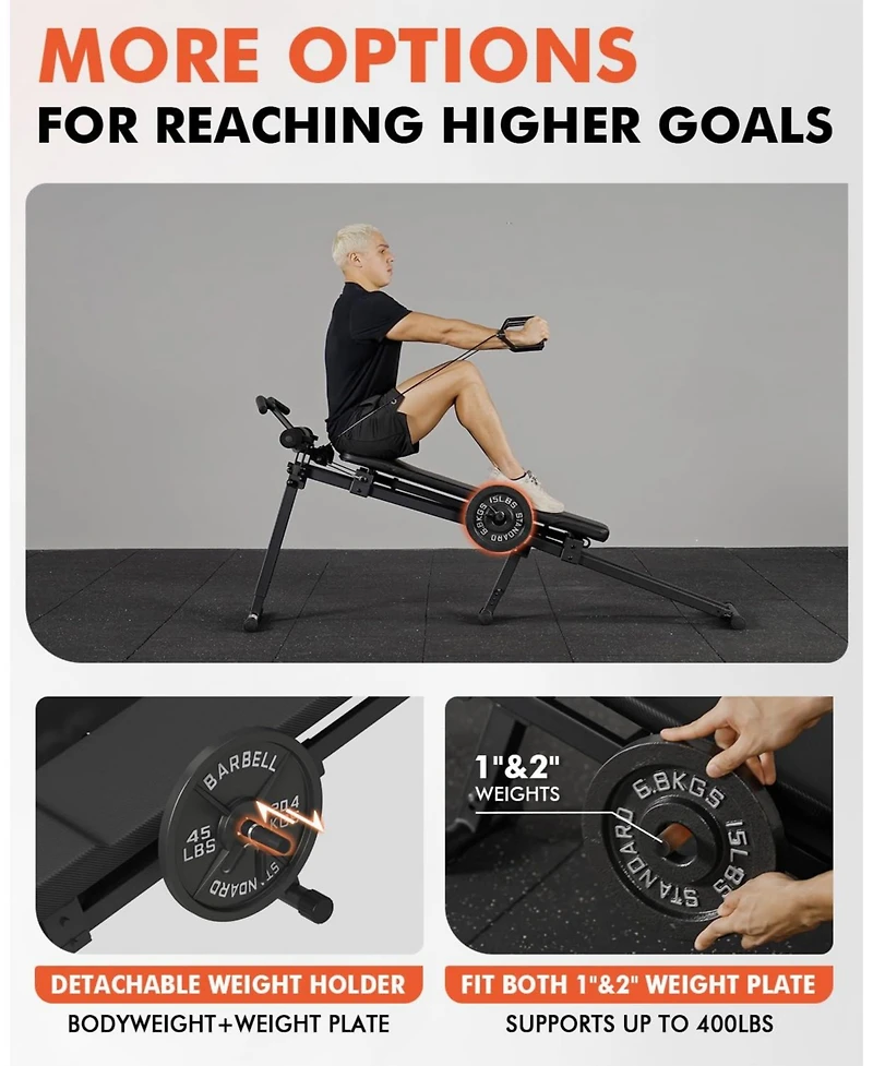 Mikolo Total Body Home Gym – Detachable Footplate, Swing & Weight Holder, Versatile Strength Trainer