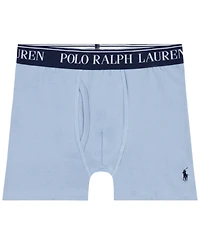 Polo Ralph Lauren Big Boys Cotton Stretch Boxer Briefs 3-Pack