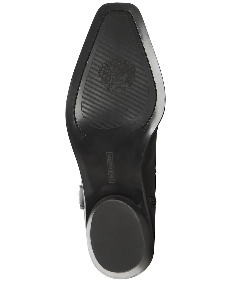 Vince Camuto Women's Roista Studded Western Moto Booties