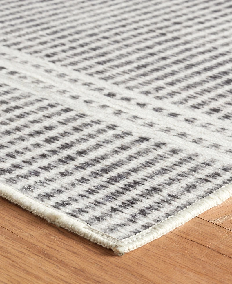 Dash and Albert Rugs by Annie Selke Malta Machine Washable DA2044 4'x6' Area Rug