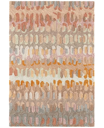 Dash and Albert Rugs by Annie Selke Paint Chip Wool DA1830 3'x5' Area Rug
