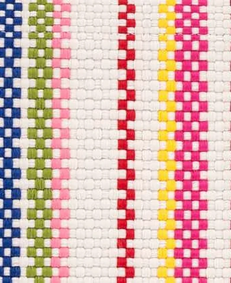 Dash and Albert Rugs by Annie Selke Summer Stripe Indoor/Outdoor DA1631 3'x5' Area Rug