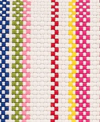 Dash and Albert Rugs by Annie Selke Summer Stripe Indoor/Outdoor DA1631 3'x5' Area Rug