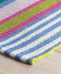 Dash Albert Rugs By Annie Selke Mellie Stripe Cotton Rda437 Rug Collection
