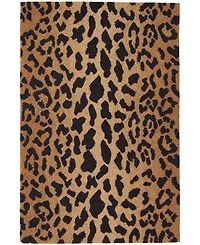Dash and Albert Rugs by Annie Selke Leopard RDA372 3'x5' Area Rug