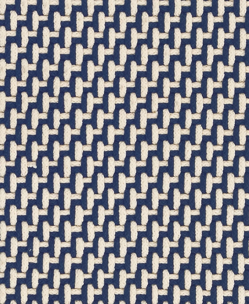 Dash and Albert Rugs by Annie Selke Two-Tone Rope Indoor/Outdoor RDB221 4'x6' Area Rug
