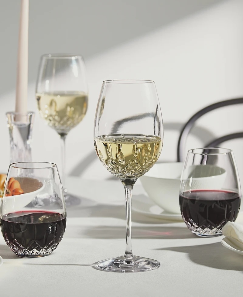 Waterford Lismore Essence Red Wine Stemless 20.5 oz, Set of 2