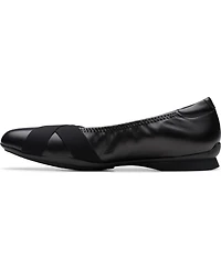 Clarks Women's Jazmynn Gem Round Toe Flats