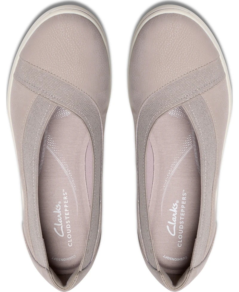Clarks Women's Cloudsteppers Breeze Sky Air Slip On Shoes