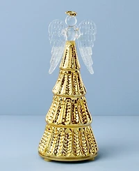 Lenox Radiant Light Lit Glass Angel Figurine