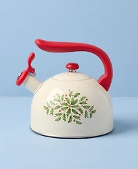 Lenox Holiday Metal Tea Kettle