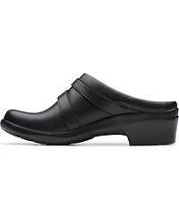 Clarks Women's Angie Braley Round Toe Mules
