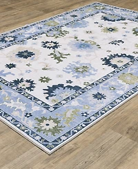 Oriental Weavers Addison Machine Washable ADD05 6'7"x9'2" Area Rug