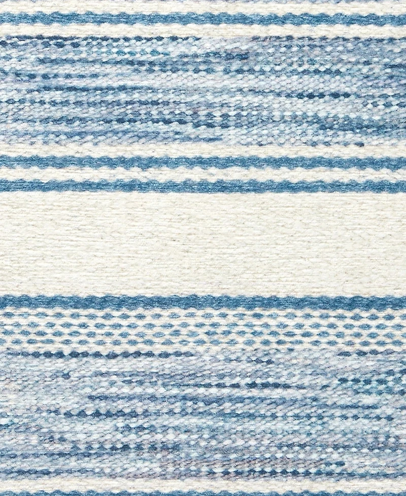 Dash and Albert Rugs by Annie Selke Ellington Stripe Machine Washable DA2339 4'x6' Area Rug