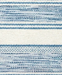Dash and Albert Rugs by Annie Selke Ellington Stripe Machine Washable DA2339 4'x6' Area Rug