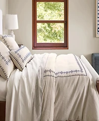 Dash and Albert Rugs by Annie Selke Cielo Stripe DA2205 3'x5' Area Rug